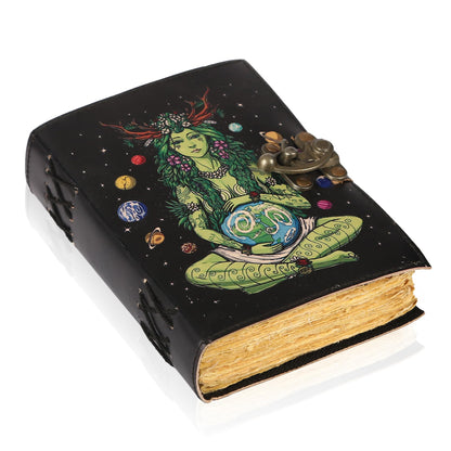 Various Designs Book of Spells Leather Bound Journal