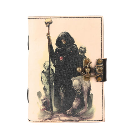 Various Designs Book of Spells Leather Bound Journal