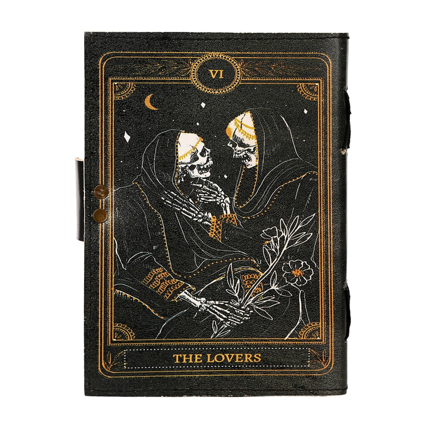 Various Designs Book of Spells Leather Bound Journal