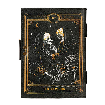 Various Designs Book of Spells Leather Bound Journal