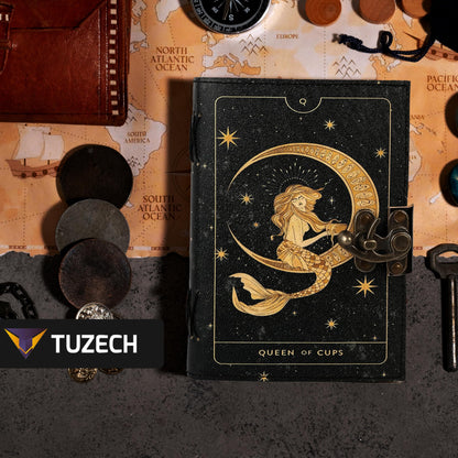 Various Designs Book of Spells Leather Bound Journal