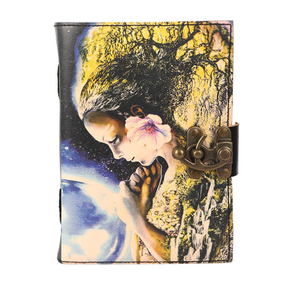 Various Designs Book of Spells Leather Bound Journal