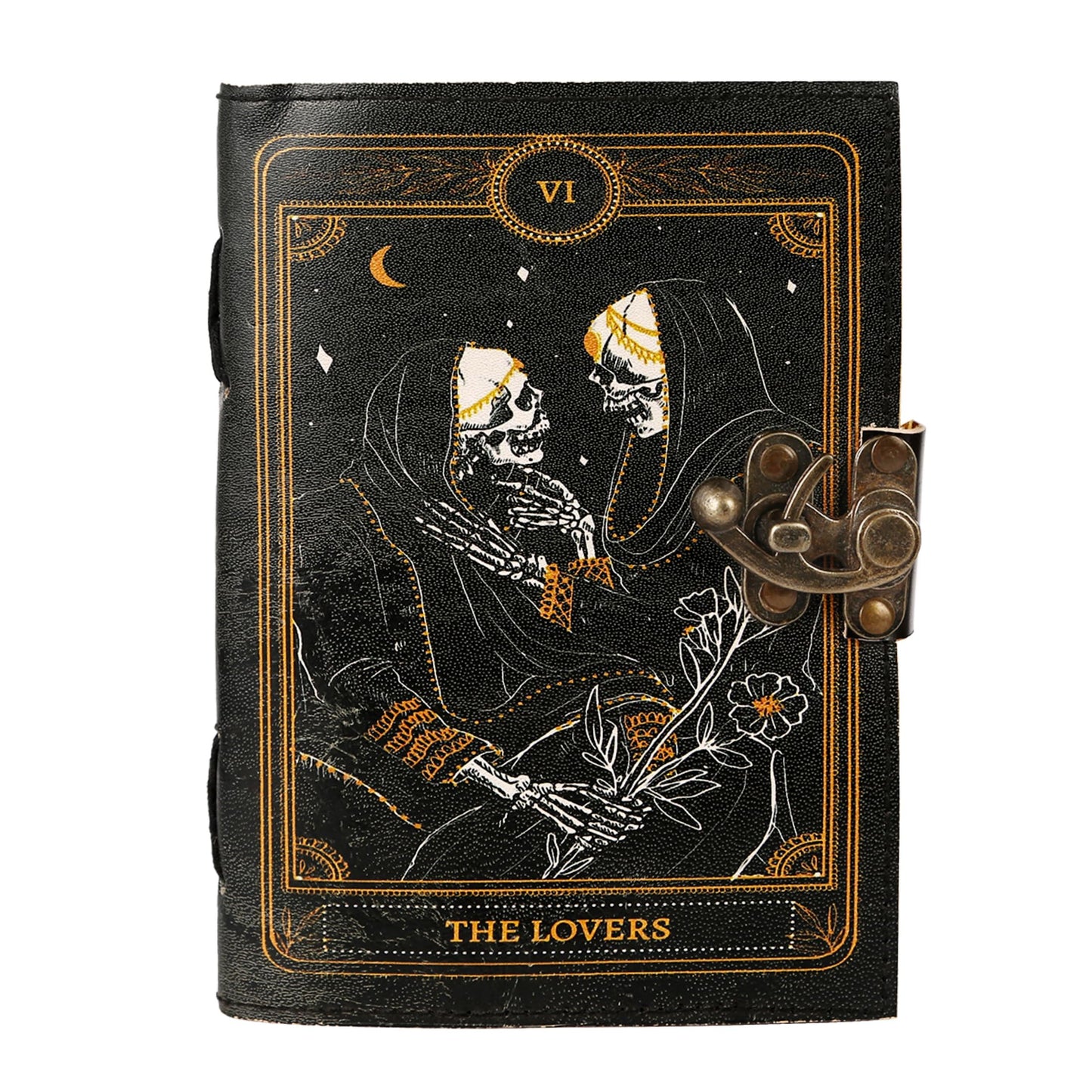 Various Designs Book of Spells Leather Bound Journal