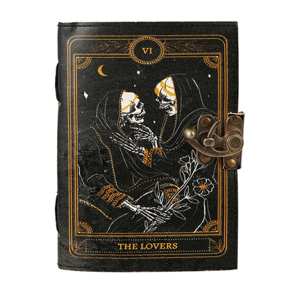 Various Designs Book of Spells Leather Bound Journal