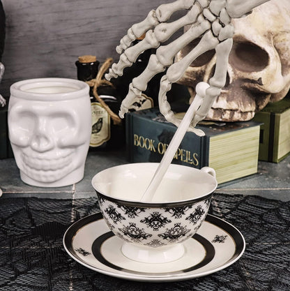 Ceramic Bone Spoons - Set of 6