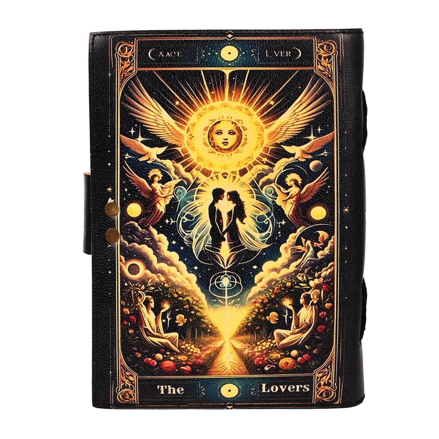 Various Designs Book of Spells Leather Bound Journal
