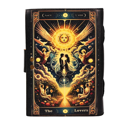 Various Designs Book of Spells Leather Bound Journal