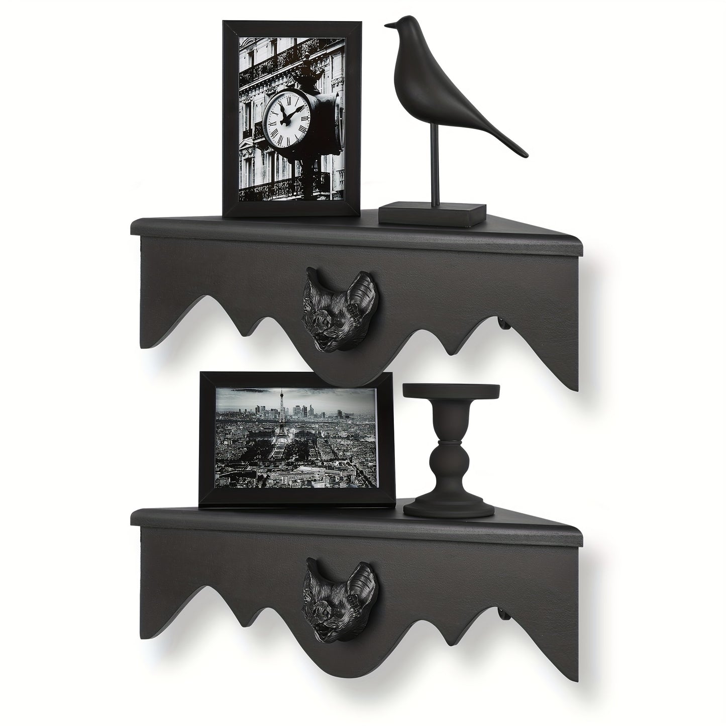 Bat Corner Shelf Set Of 2