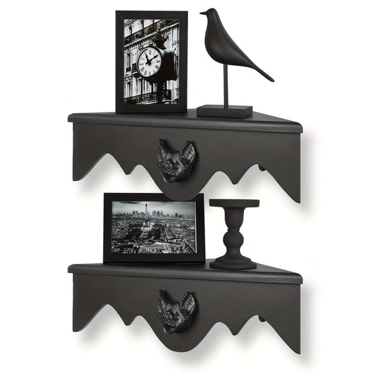 Bat Corner Shelf Set Of 2