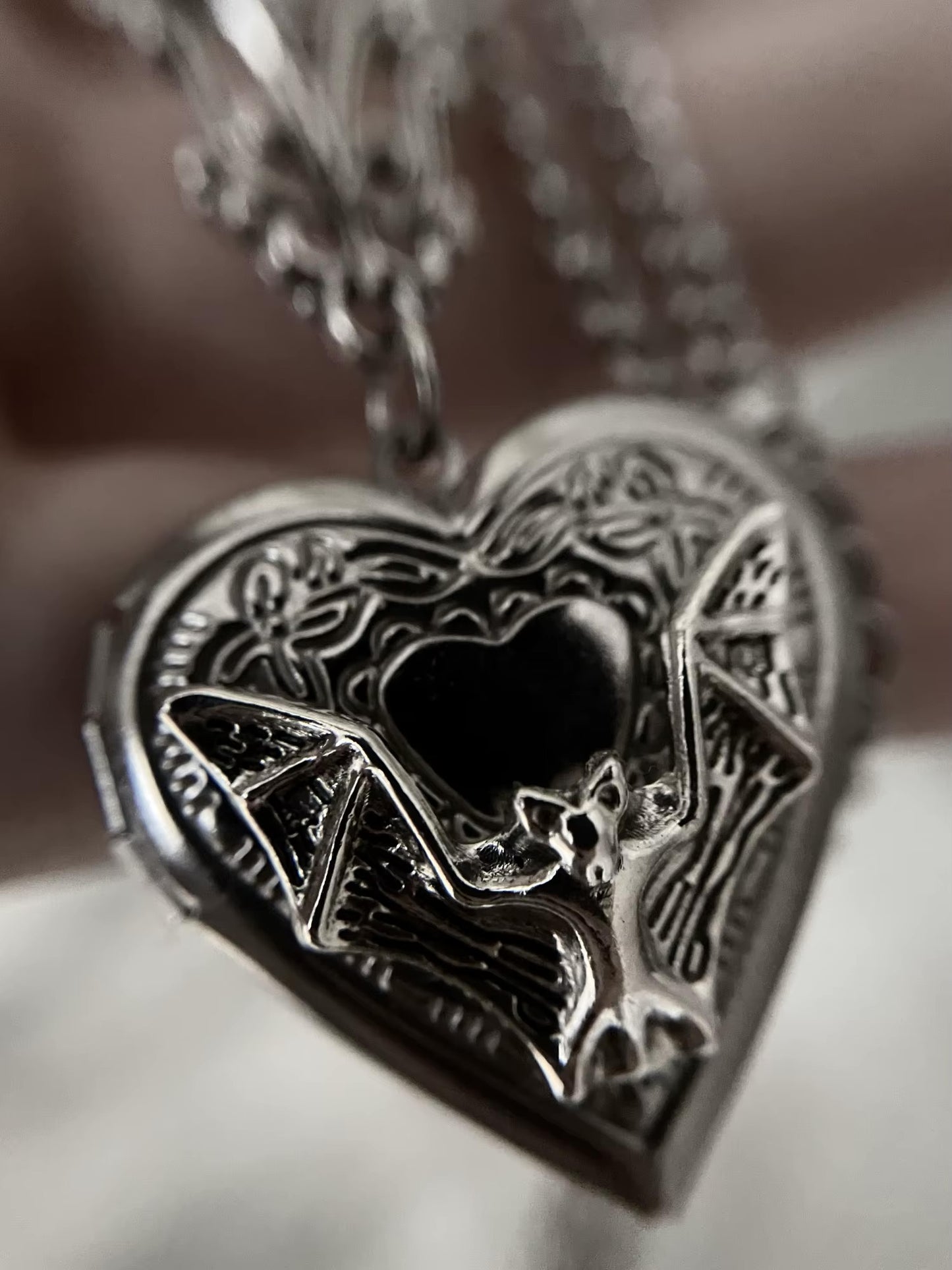 You Drive Me Batty Locket Necklace
