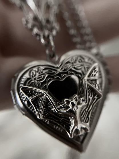 You Drive Me Batty Locket Necklace