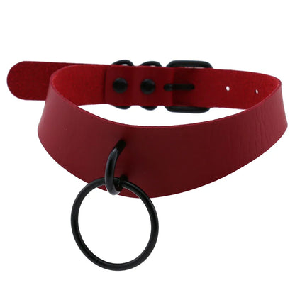 Red Punk Choker Necklace