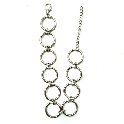 Stainless Steel Ringed Necklace