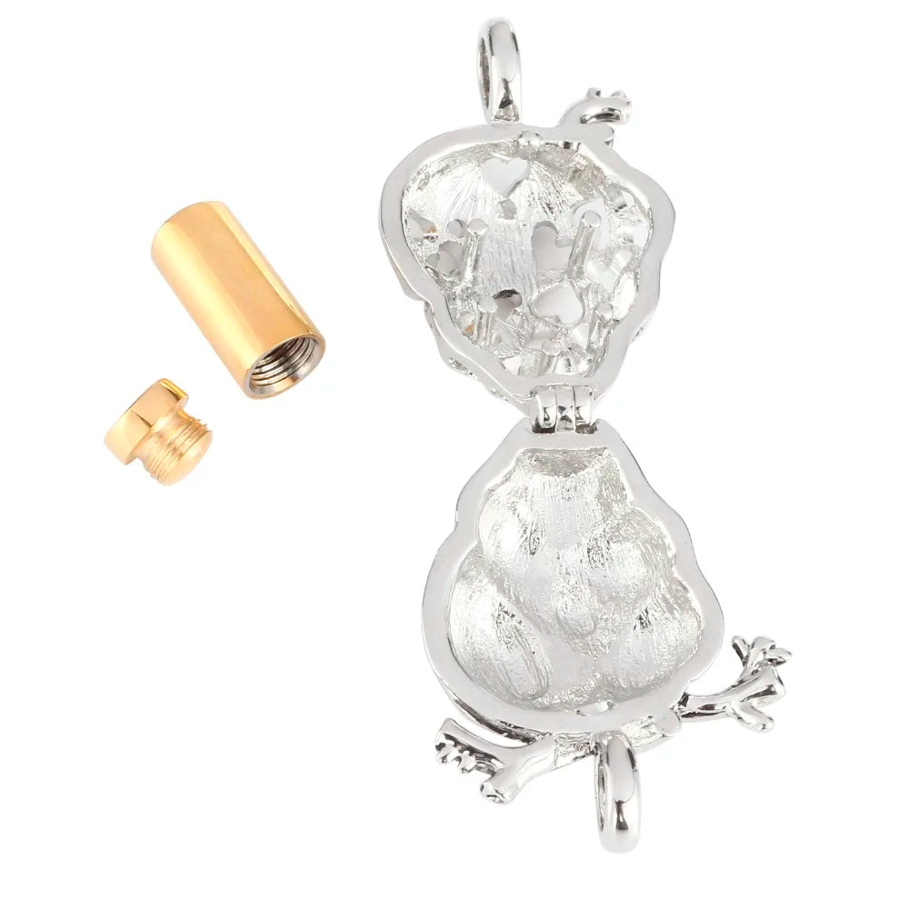 Anatomical Heart Cremation Necklace