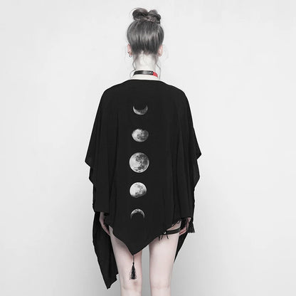 Moon Phases Shawl Cover Up