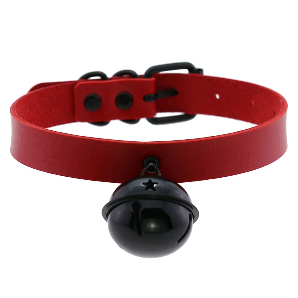 Red Punk Choker Necklace