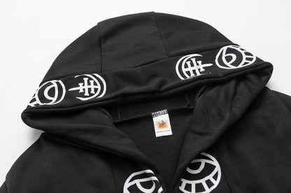 Sigil Magic Hooded Cardigan Cloak