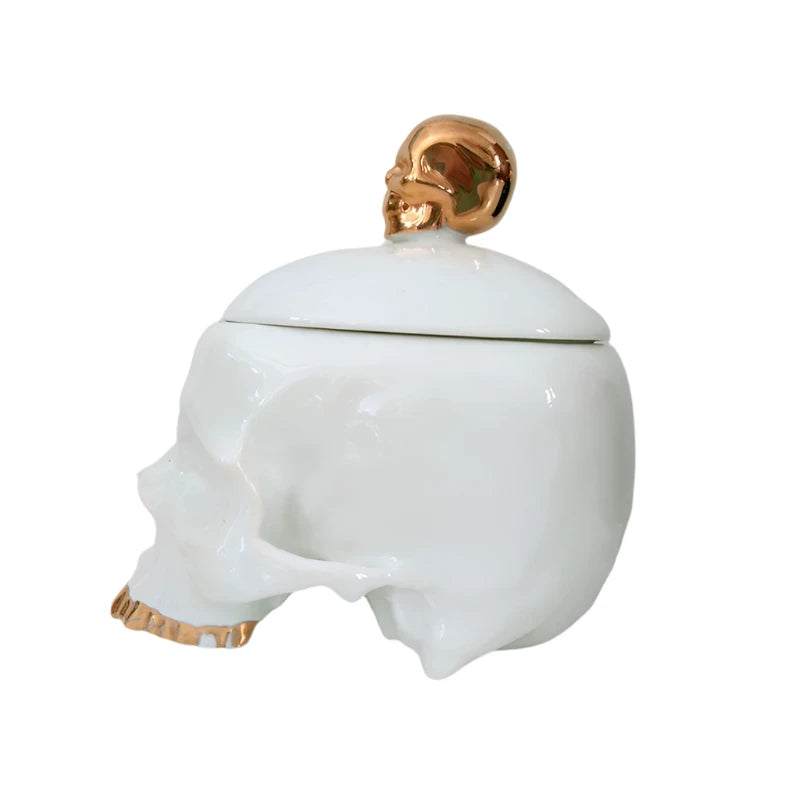 Ceramic Skull Jars