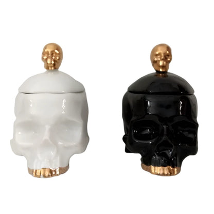 Ceramic Skull Jars