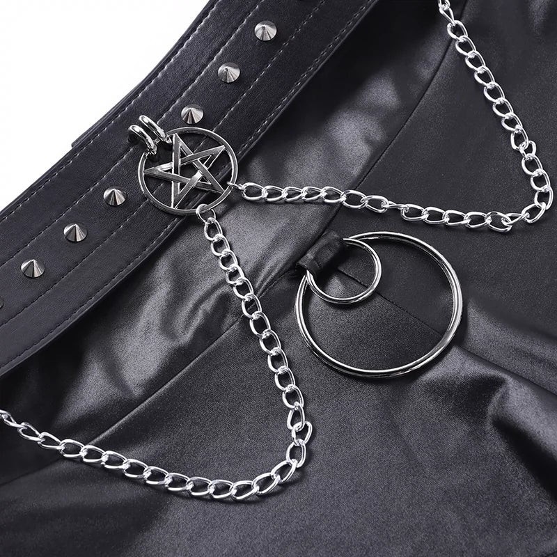 Pentagram Belt Shorts