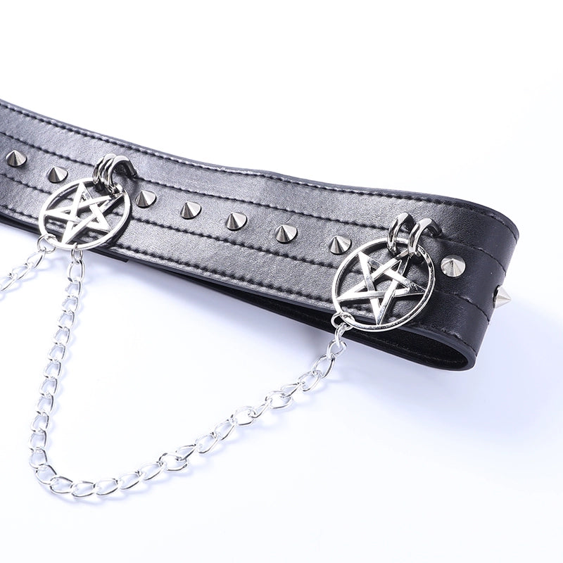 Pentagram Belt Shorts