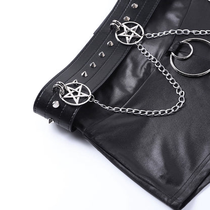 Pentagram Belt Shorts