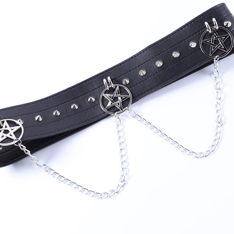 Pentagram Belt Shorts