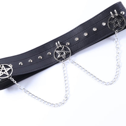 Pentagram Belt Shorts
