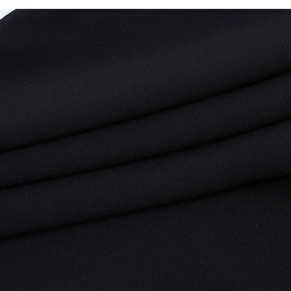 Scrappy Lace Style Black Dress