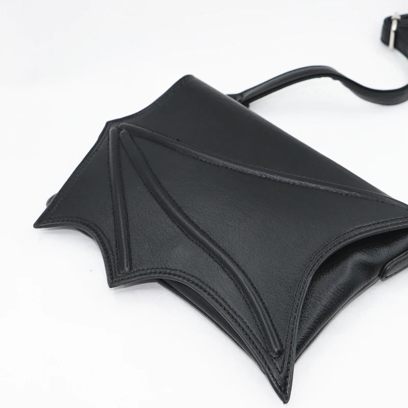 Black Bat Wing Shoulder Crossbody Bag