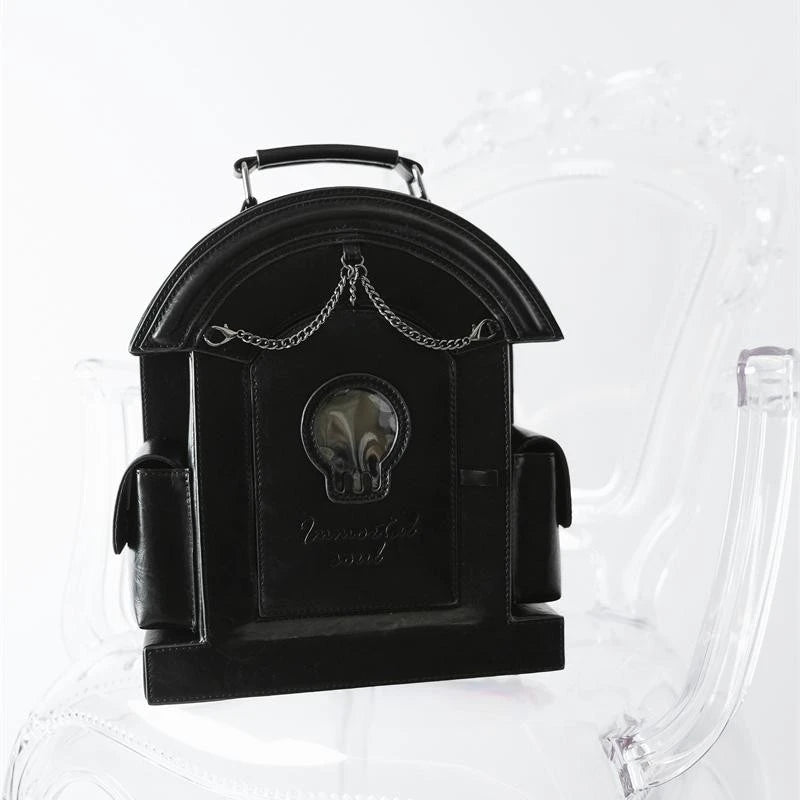 Tombstone Open Front Backpack bag