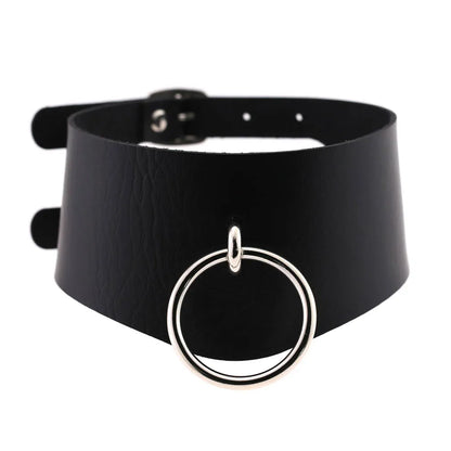 Black Punk Goth Choker Necklace
