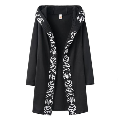 Sigil Magic Hooded Cardigan Cloak
