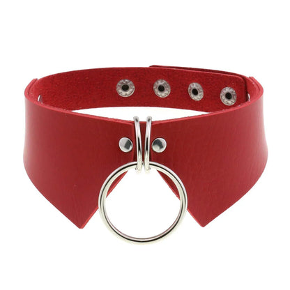 Red Punk Choker Necklace