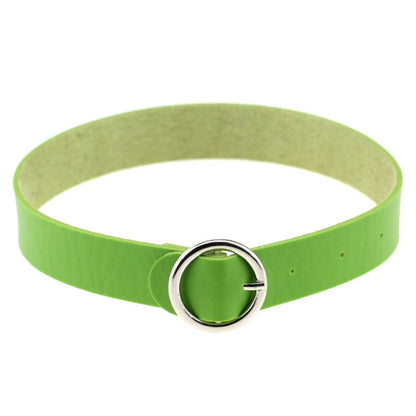 Green Gothic Punk Choker Necklaces