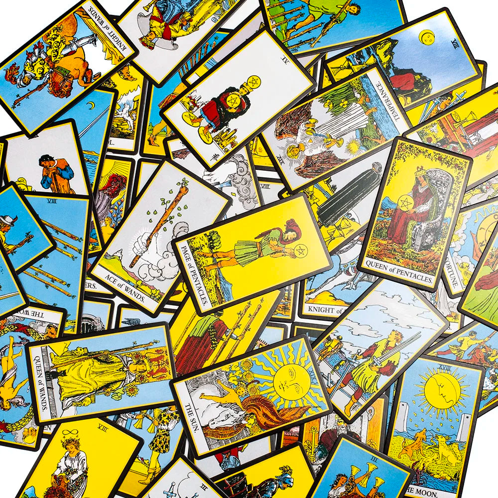 Black Classic Tarot Cards