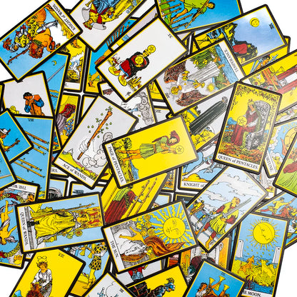 Black Classic Tarot Cards