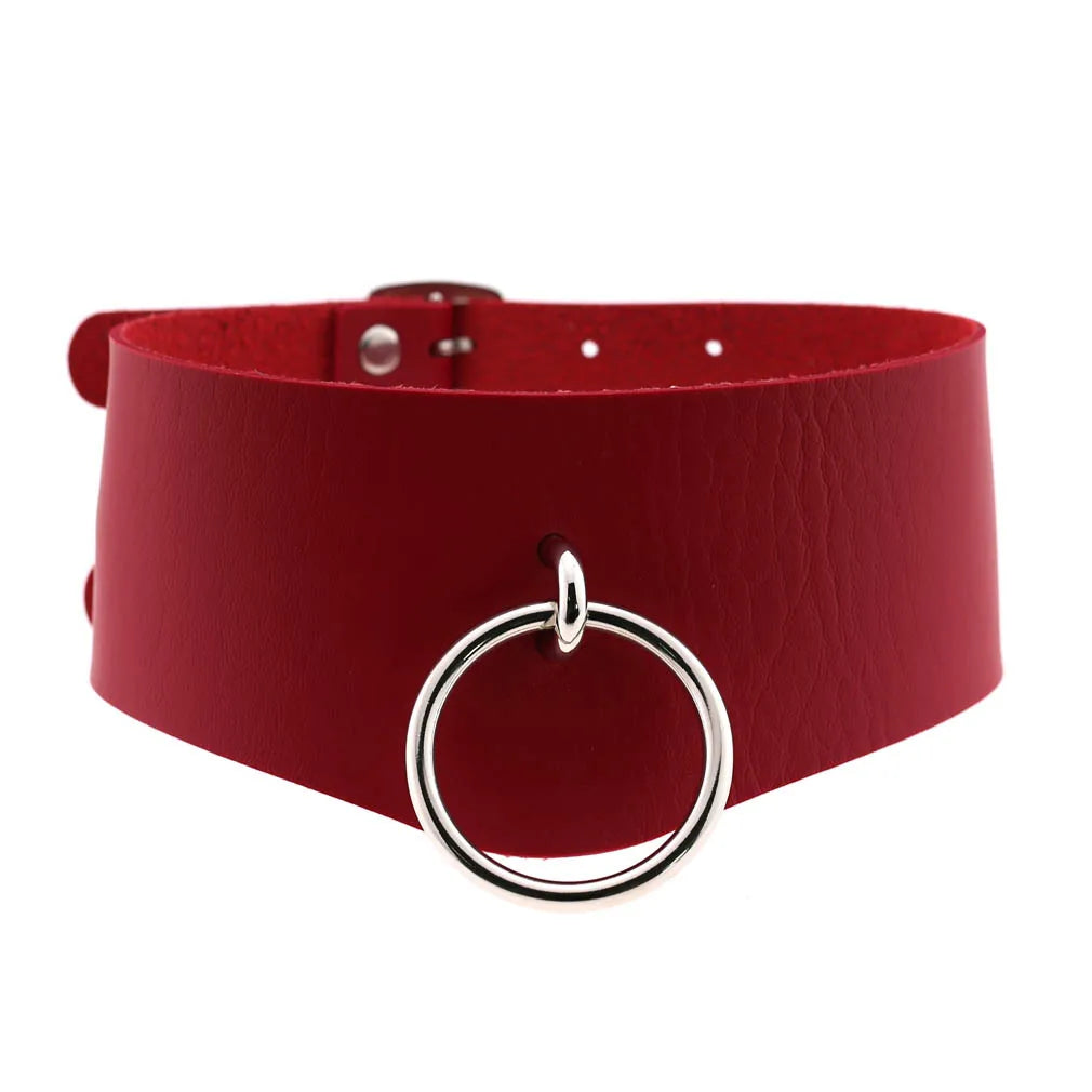 Red Punk Choker Necklace