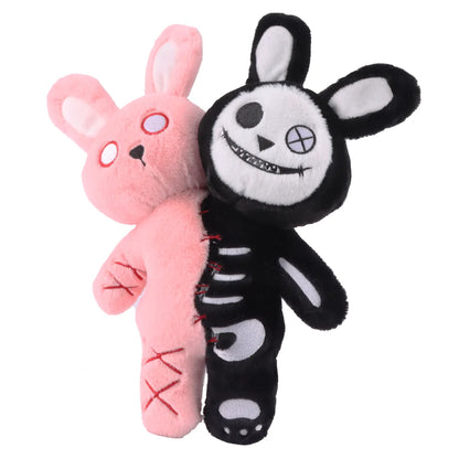 Double Headed Skull Rabbit Plush