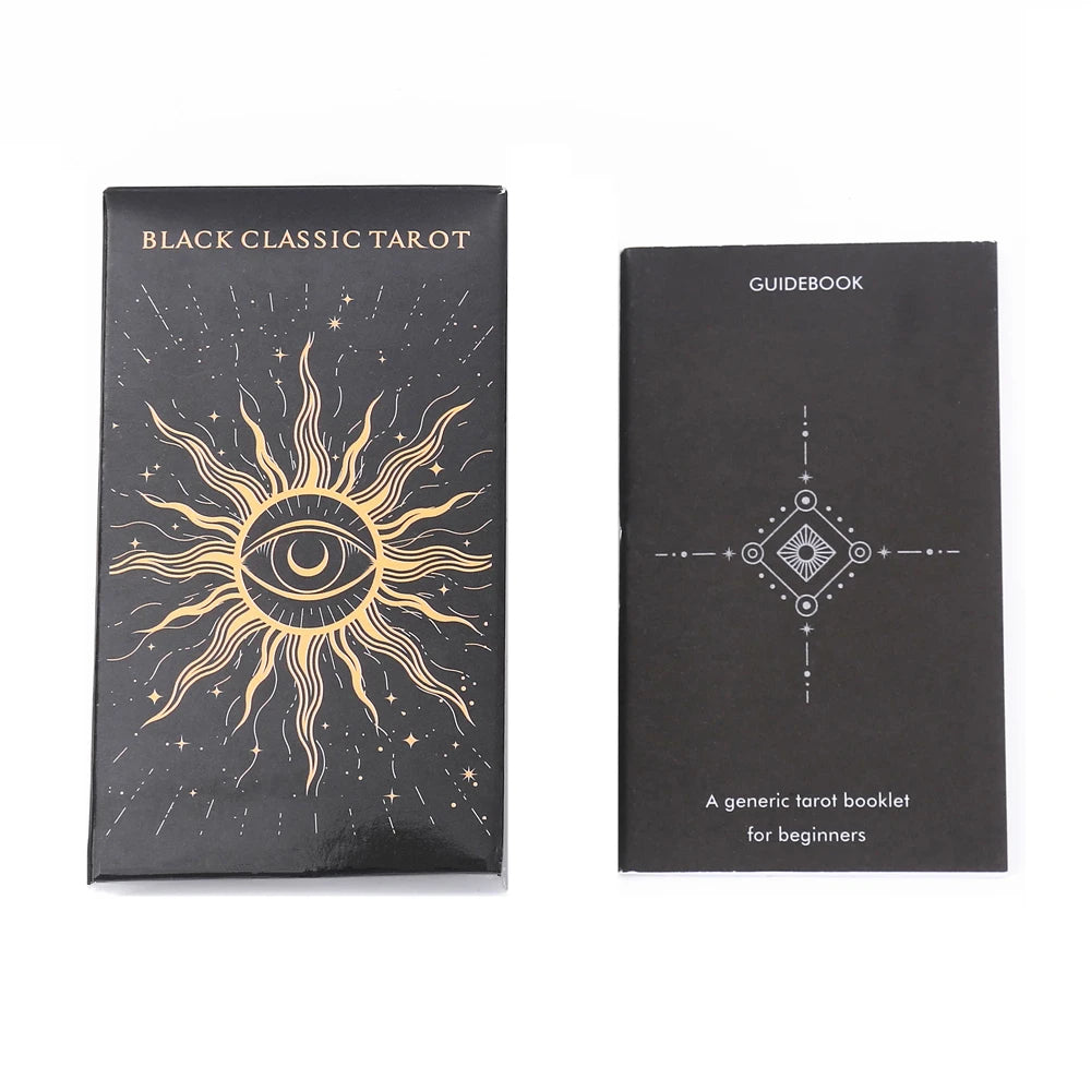 Black Classic Tarot Cards