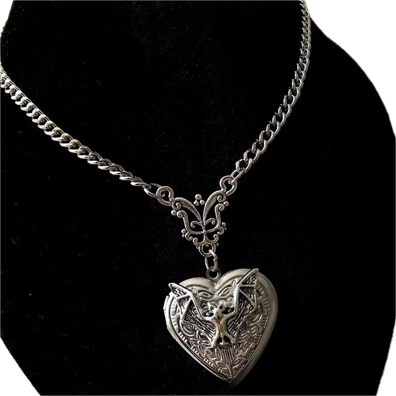 You Drive Me Batty Locket Necklace