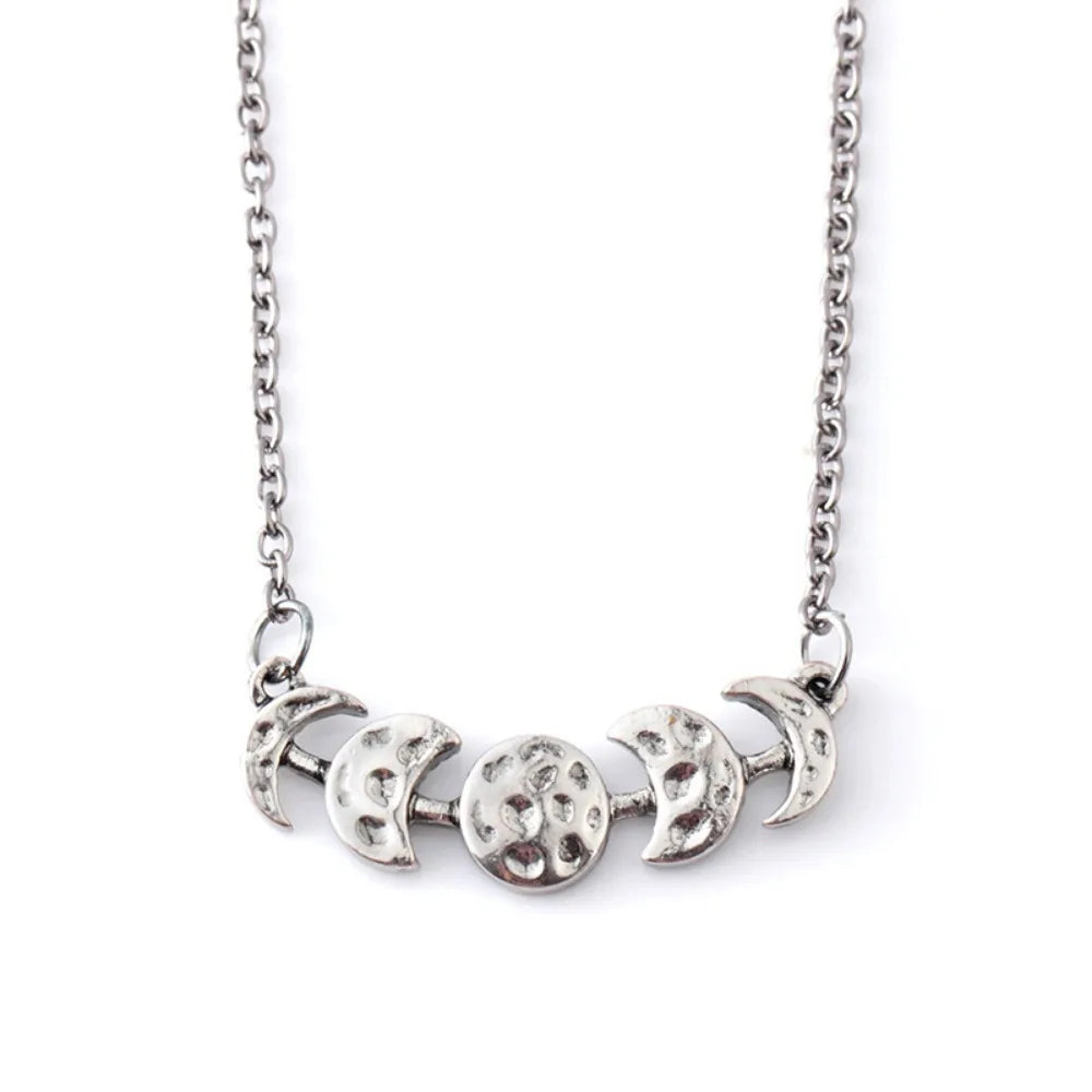 Vintage Moon Phase Necklace
