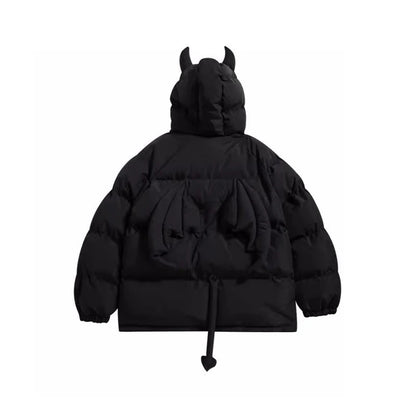 Dark Devil Winter Snowboarding Coat (Comes with Small Bonez Friend Bag)