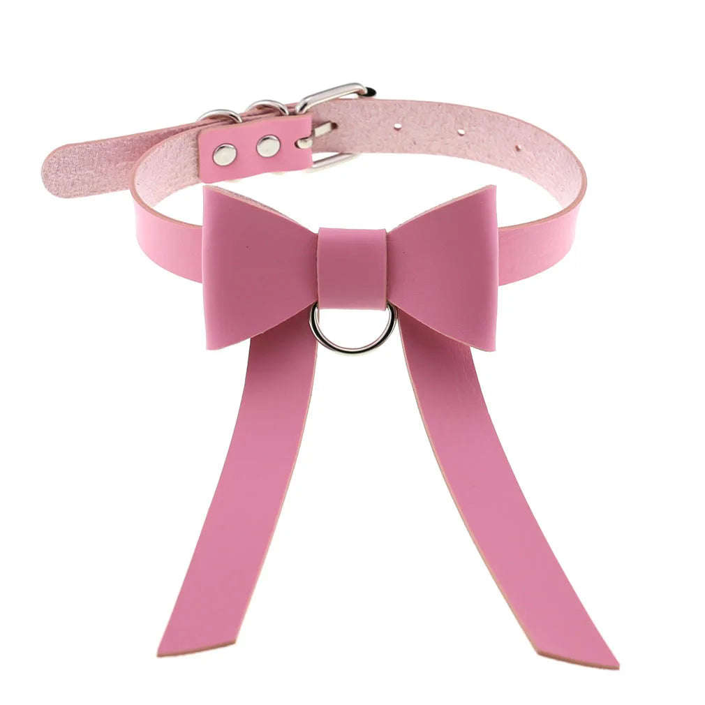 Pink Punk Choker Necklace