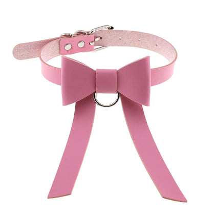 Pink Punk Choker Necklace