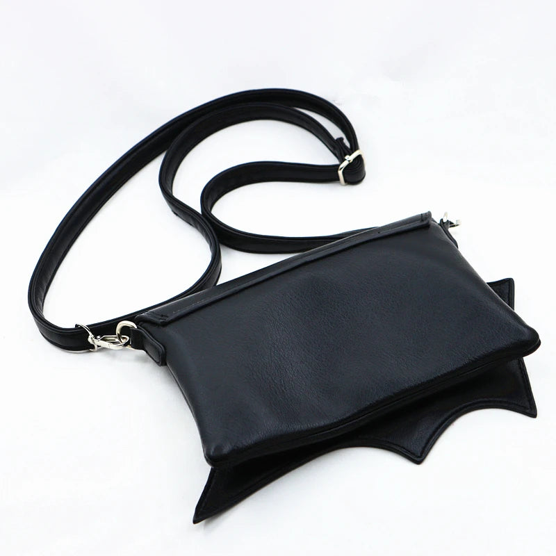 Black Bat Wing Shoulder Crossbody Bag