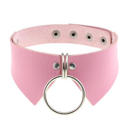 Pink Punk Choker Necklace