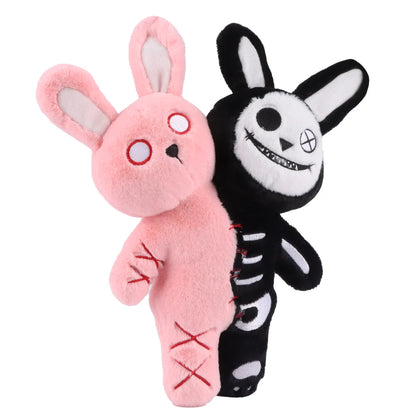 Double Headed Skull Rabbit Plush