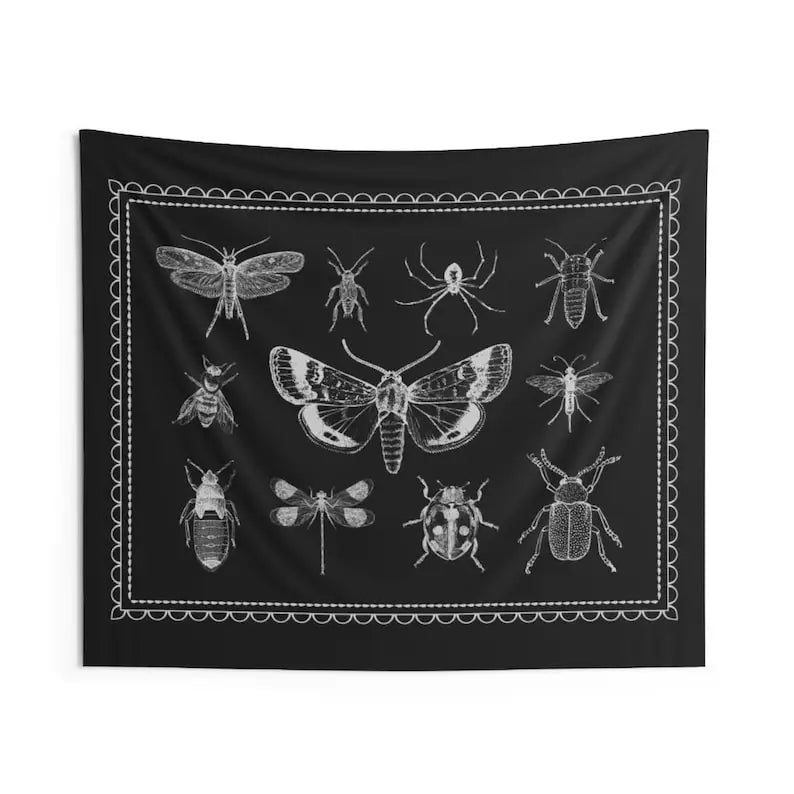 Gothic Insect Tapestry