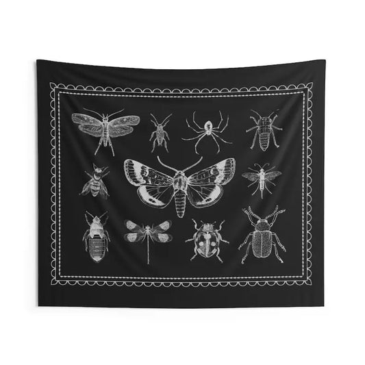 Gothic Insect Tapestry